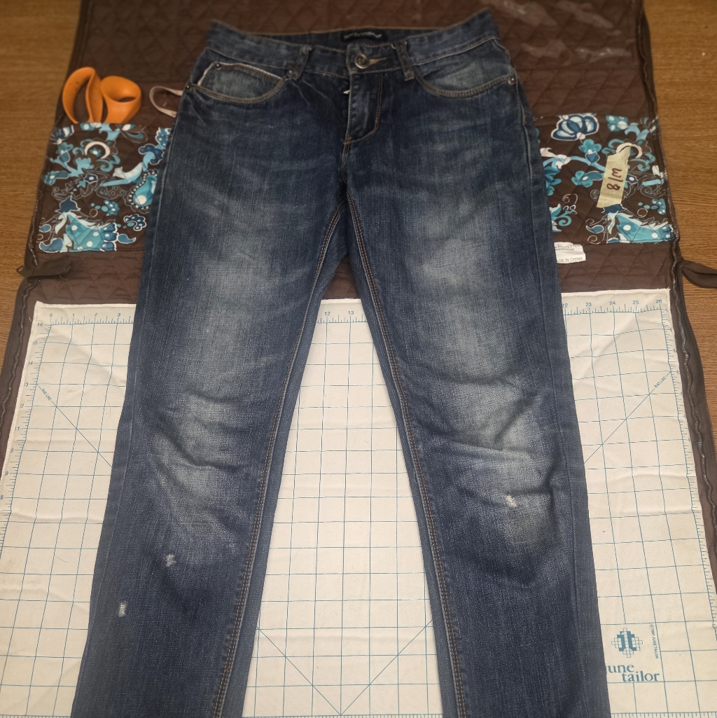 Dolce & Gabbana Dark Blue Straight Leg Jeans